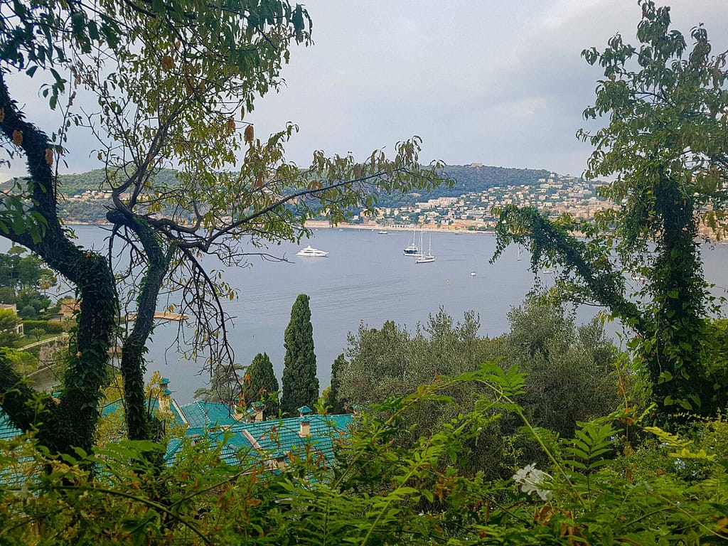 Photo de la mer vue de la Villa Ephrussi de Rothschild par Pierre Fayard