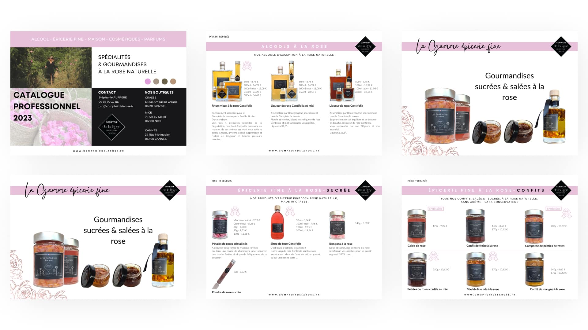 Toutes les pages 2 du catalogue professionnel du Comptoir de la Rose par Pierre Fayard