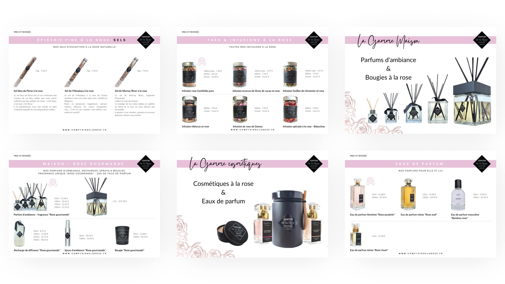 Toutes les pages 2 du catalogue professionnel du Comptoir de la Rose par Pierre Fayard