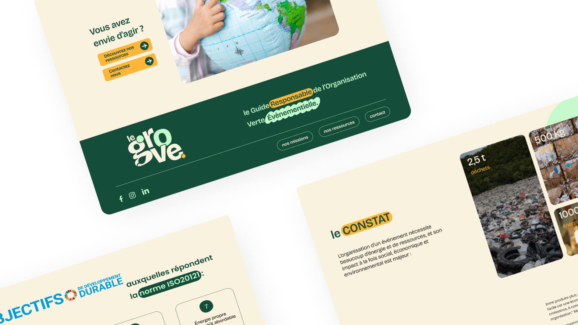 Slide 2 du projet Le Grove au hackathon Reboot 2023 par Pierre Fayard